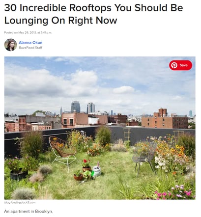 BuzzFeed popular culture and lifestyle article