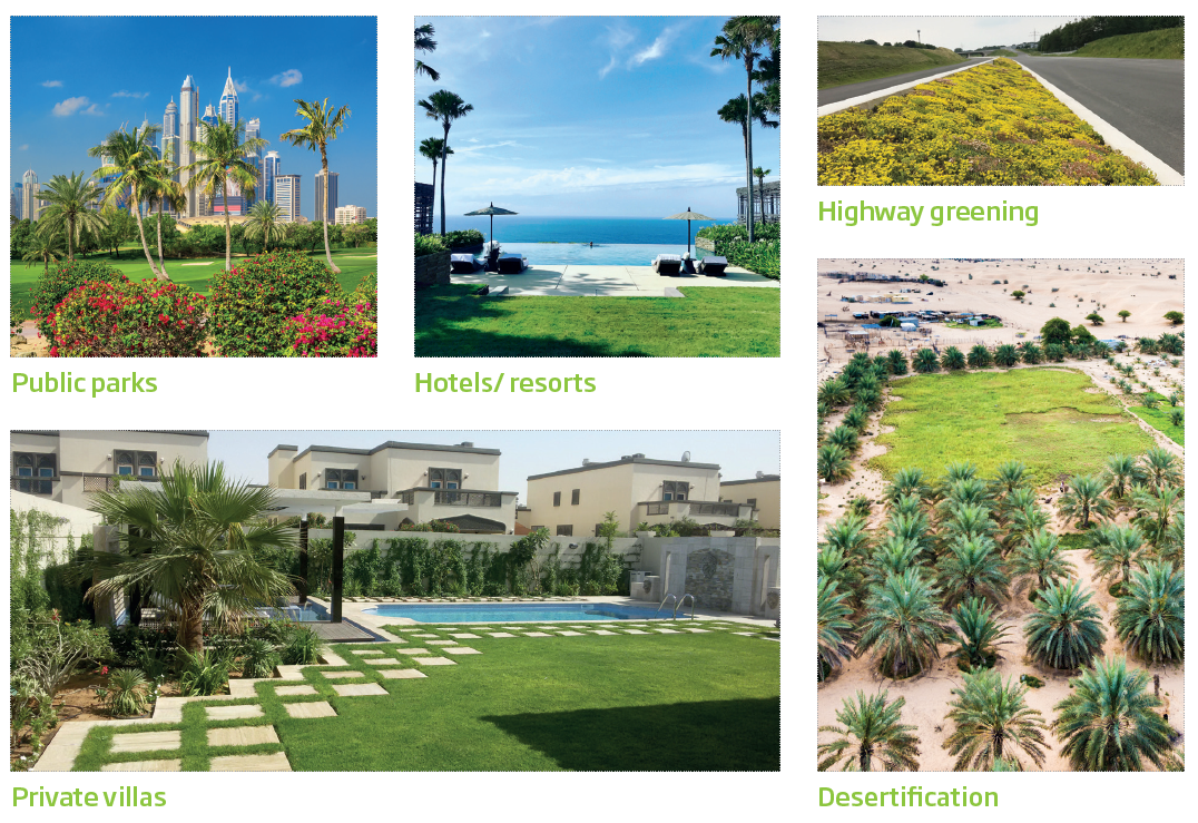 Urbanscape® Landscaping Applications