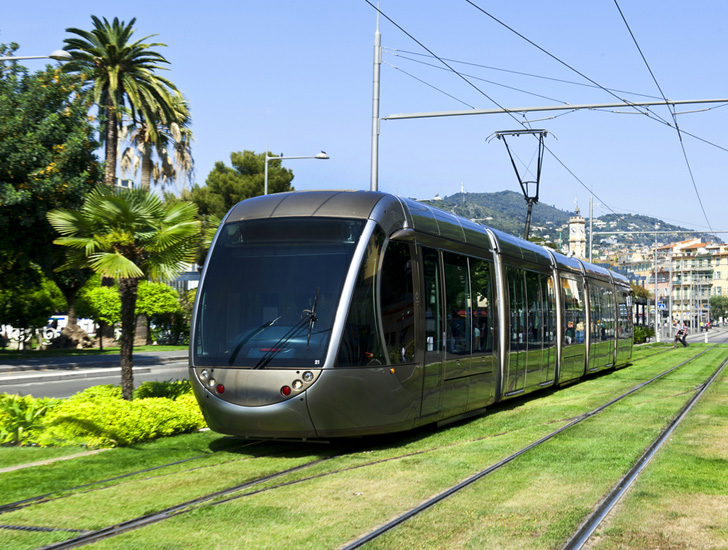Tram and rail greening